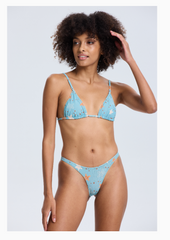 Light Blue Tan Through Bikini Set