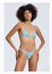 Light Blue Tan Through Bikini Set